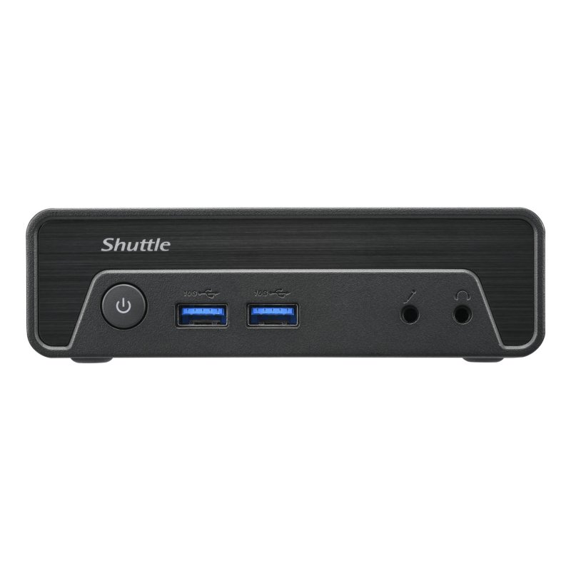 Shuttle Nano PC NE1010BA, Windows 11 Pro,Intel N 100, 8GB DDR4, 128GB M.2, 1x HDMI, 1x DP, 6x USB, 1x LAN, FANLESS,