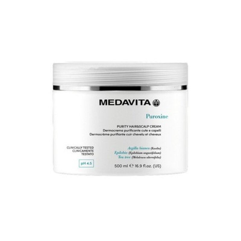 Medavita Puroxine Purity Cleansing Preshampoo For Hair & Scalp 500ml