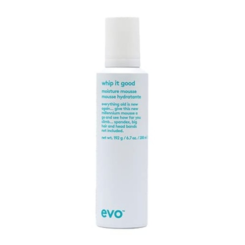 EVO Whip It Good Moisture Mousse Heat Protectant for All Hair Types 200ml