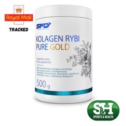 Fish Collagen Powder Pure Gold 500g 100 Servings For Joints Skin Nails & Hair Support