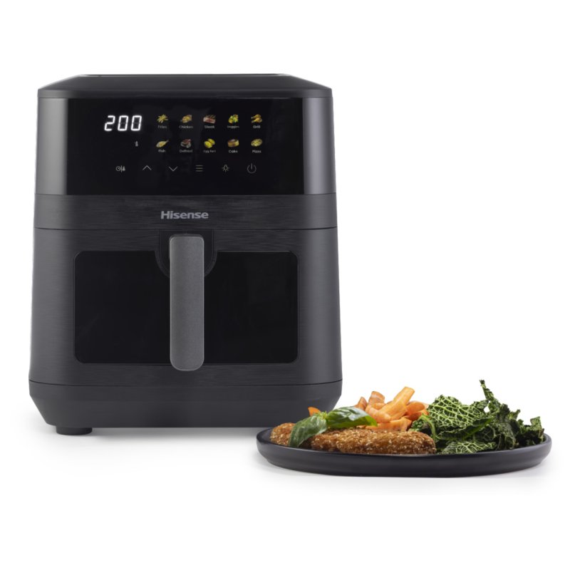 Hisense HAF2100DCD Single 7.7 L 2100 W Hot air fryer Black
