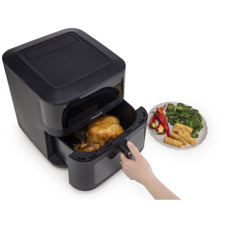 Hisense Heißluftfritteuse HAF2100DCD 7,7L bk