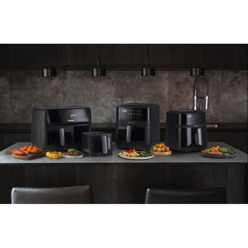 Hisense HAF2100DCD Single 7.7 L 2100 W Hot air fryer Black
