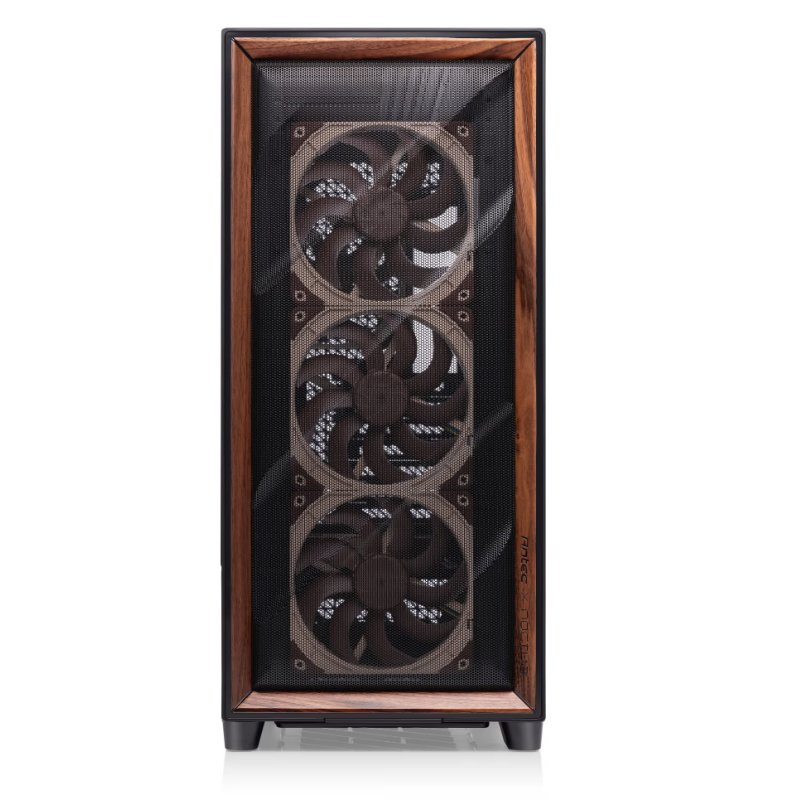 Flux Pro Noctua Edition (schwarz/holz, inkl. NA-FH1 Lüfter-Hub)
