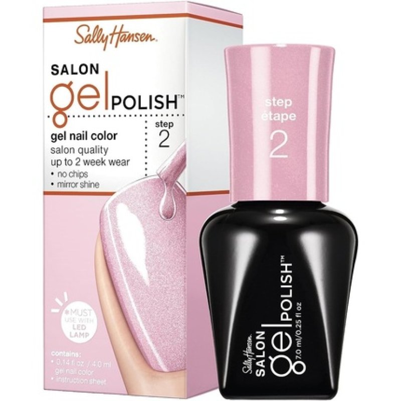 Sally Hansen Salon Pro Gel Rosy Cheeks 014 Fl Oz 4ml