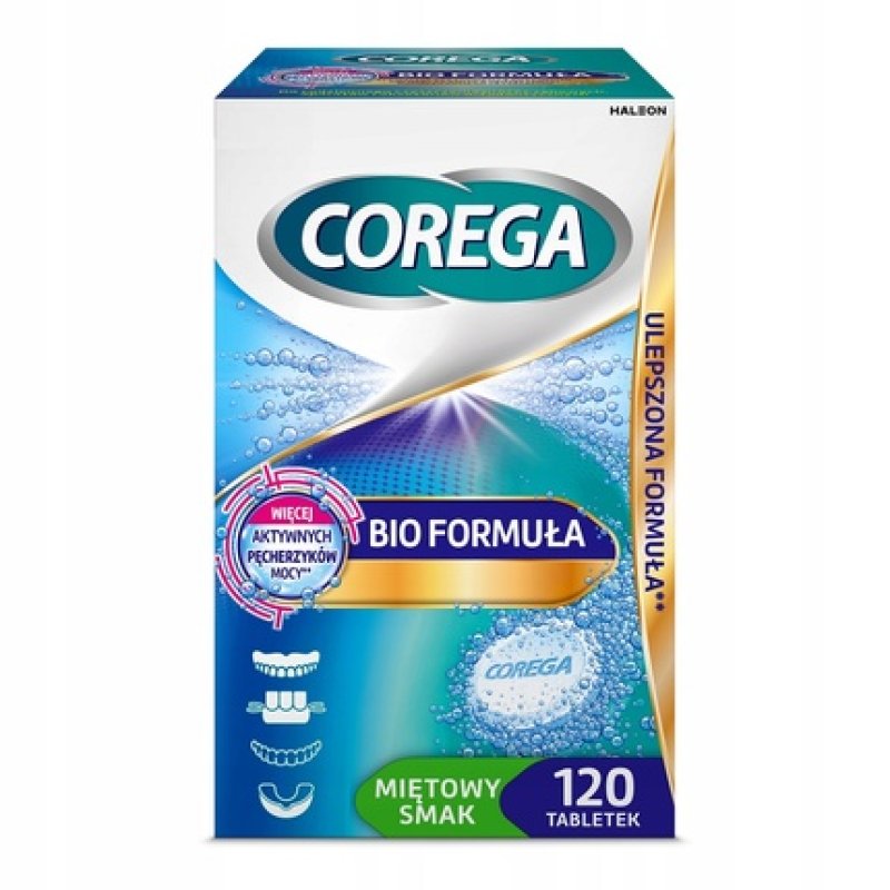 Corega Bio Formula Denture Tablets 120 Pieces