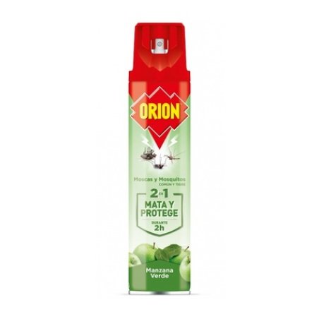 Orion Green Apple Insecticide For Flies And Mosquitoes - 600 Ml Aerosol