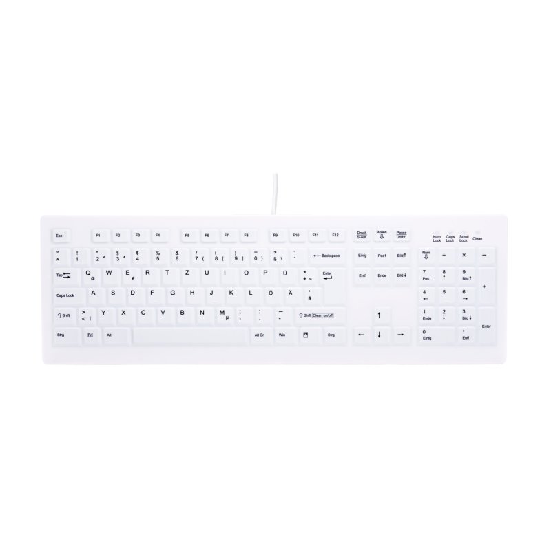 Active Key MedicalKey AK-C8100 - Tastatur-Abdeckung - Weiß