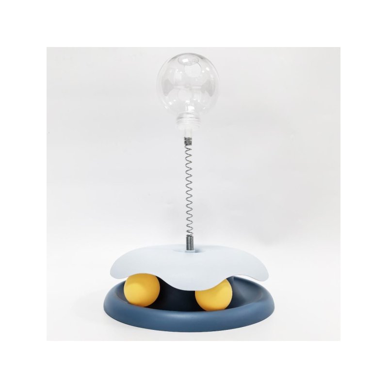 Nordic paws - Interactive Toy Wobble - Blue - 21.5 x 32 cm