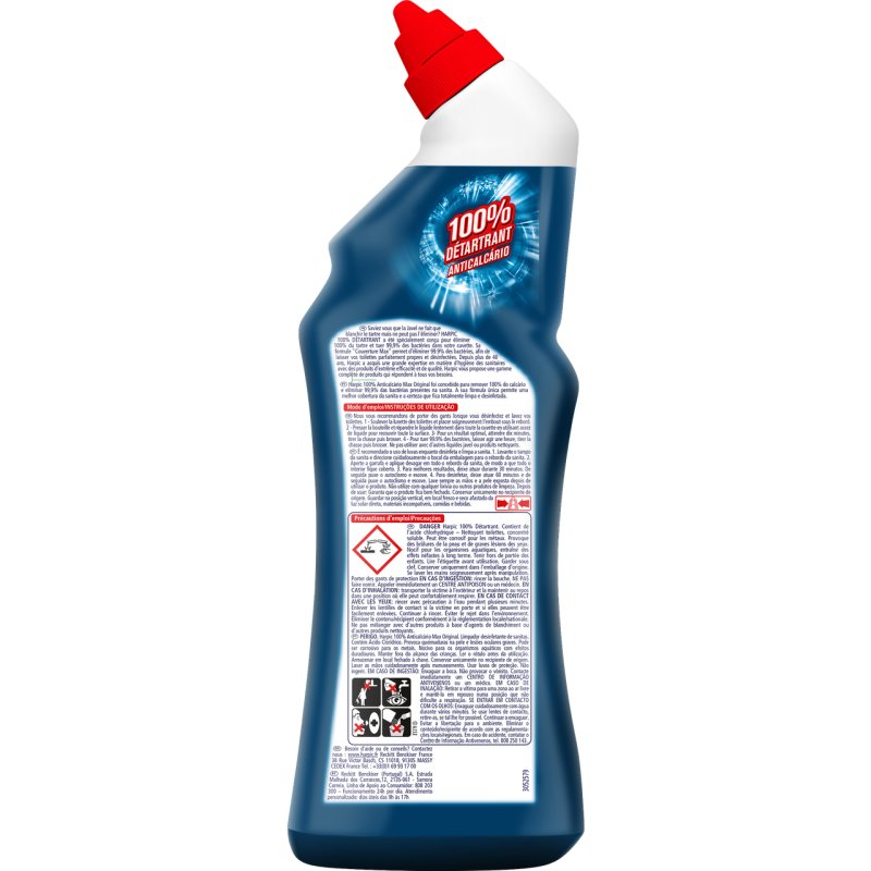 Harpic Toilet Cleaning Gel Super Descaler 100 Bottle 750ml