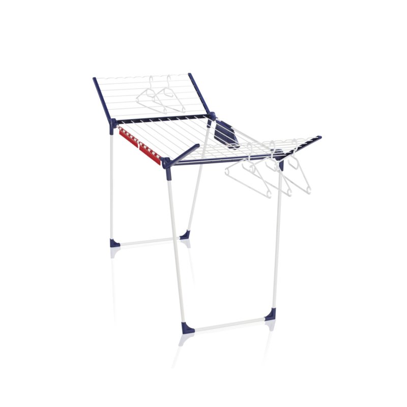 Leifheit Pegasus 200 Comfort Clothes horse wing Blue, White