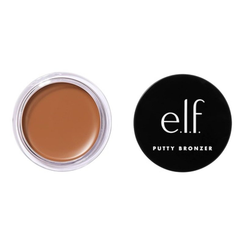 e.l.f. Putty Bronzer Creamy and Highly Pigmented Formula Infused with Argan Oil and Vitamin E Golden Daze 0.35oz