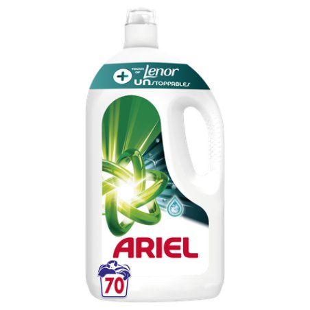 Ariel Touch Of Lenor Unstoppable Liquid Laundry Detergent 70 Washes 35 Liters