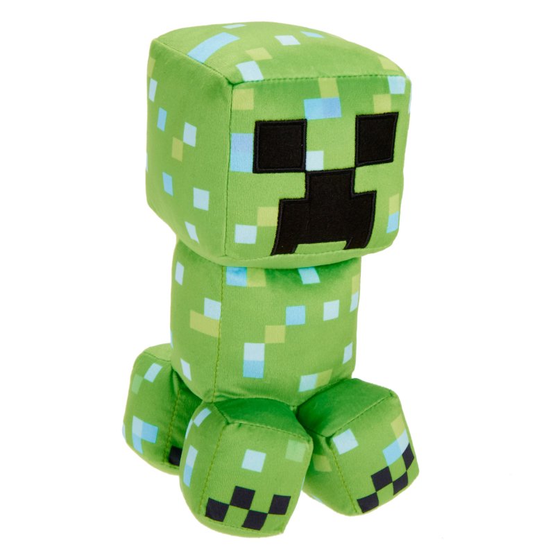 Minecraft Charged Creeper Plush Character, 8-inch Collectible Soft Doll Inspired by the Video Game