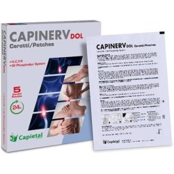 Capietal Capinerv Dol Natural Patch For Neuropathic Pain Pack Of 5