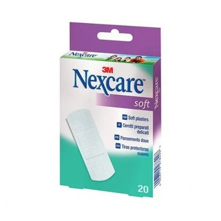 Nexcare Nexcare Soft Dressings 19x76mm 20 Units