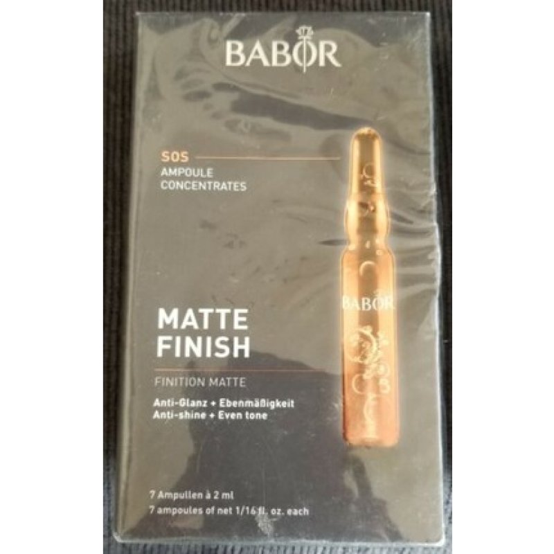 Babor Ampoule Concentrates SOS Matte Surface 2ml 0.06oz
