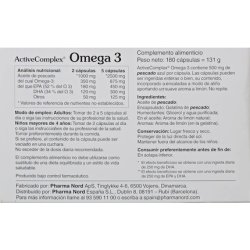Activecomplex Omega 3 180 Capsules