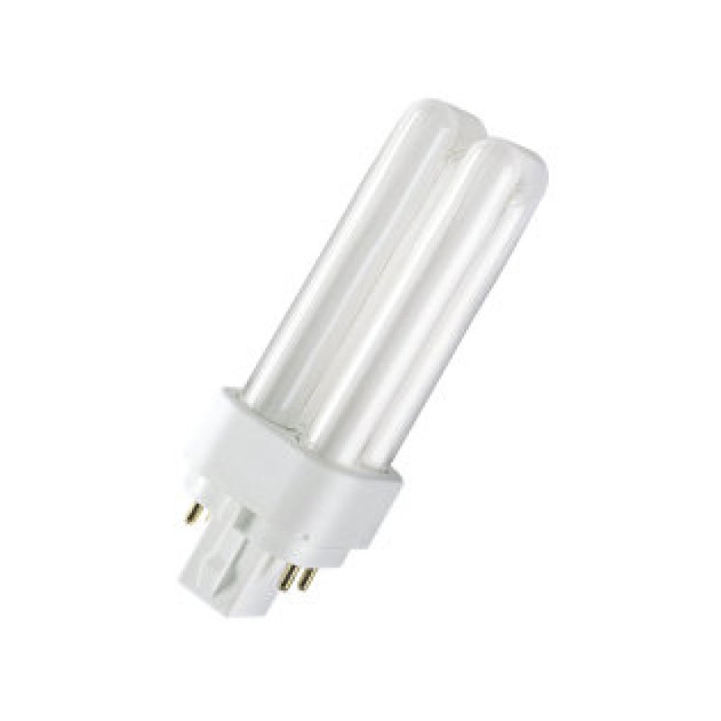 Osram DULUX D/E Energiesparlampe 18W/827 G24Q-2 FS1