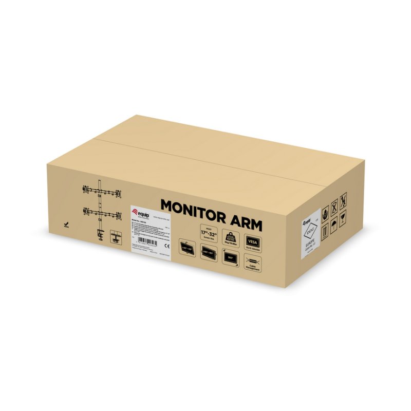 Equip Support de bureau pour moniteur quadruple articulé 17« -32 ».
