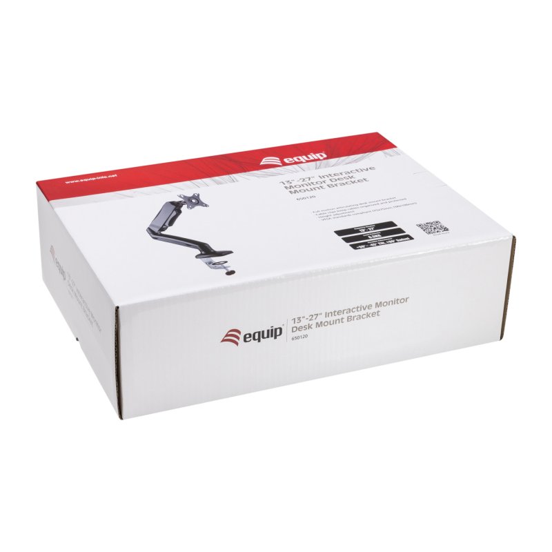 Equip 13"-27" Interactive Monitor Desk Mount Bracket