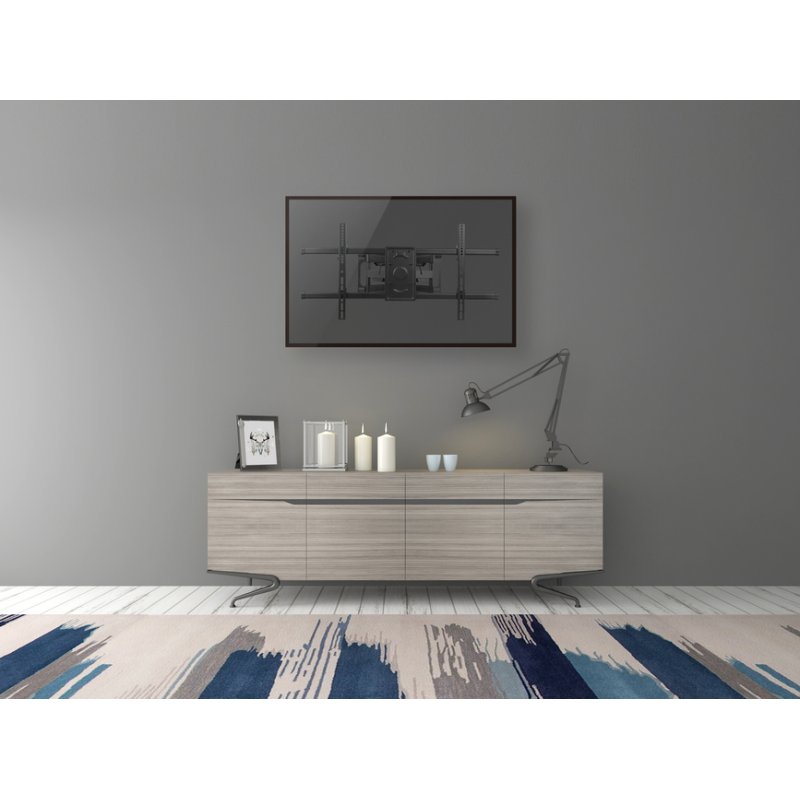 Equip 650324 Support mural inclinable et pivotant pour TV 37"-90