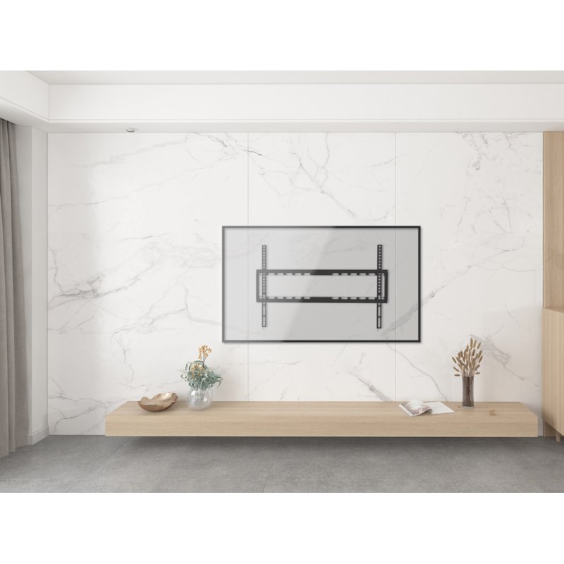 Equip Wandhalterung 37"-70"/1TFT Fest/Slim 1Gelenk 35Kg sw retail