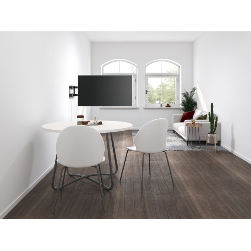 Equip 650327 Support mural pour TV 43« -80 » à bras long pivotant et inclinable