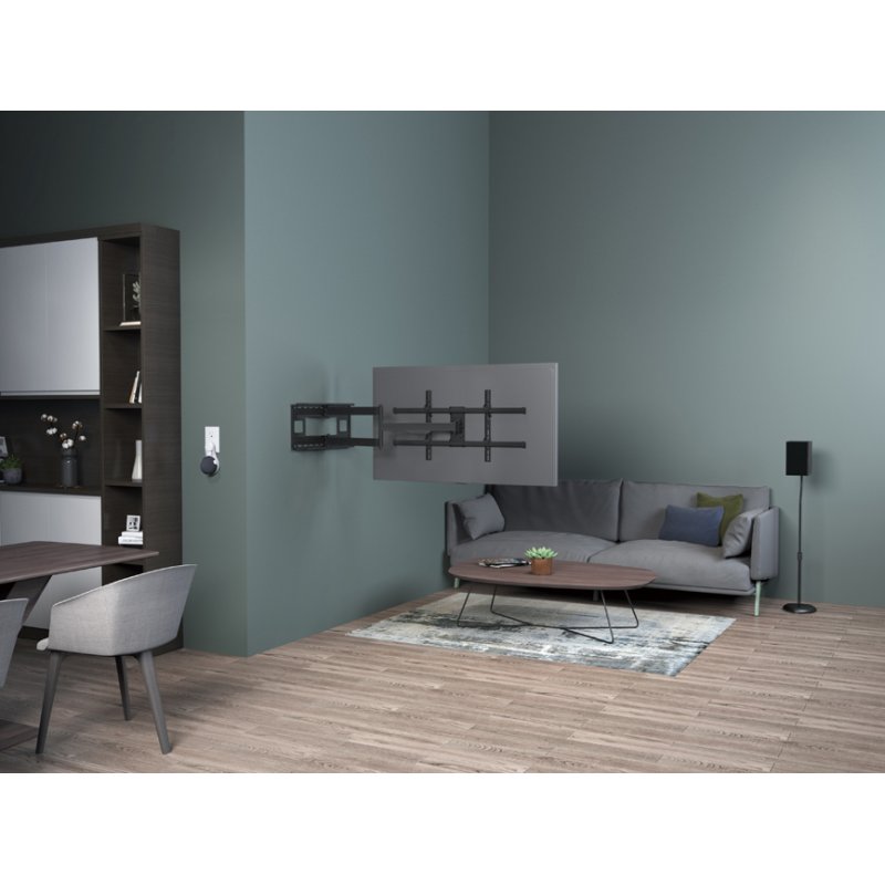 Equip Wandhalterung 43"-80"/1TFT V.bewegl.4Gelenke 50Kg sw retail