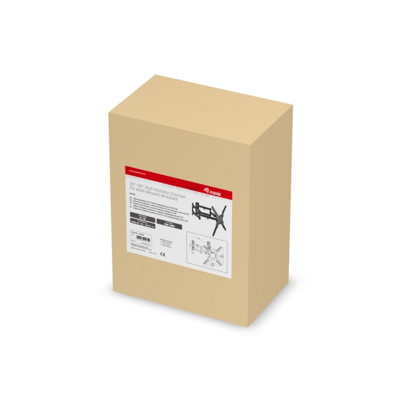 Equip Wandhalterung 23"-55"/1TFT V.bewegl.6Gelenke 45Kg sw lite Retail