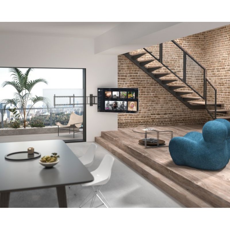 Equip Wandhalterung 32"-75"/1TFT Motor. 2Gelenke 50Kg sw lite Retail