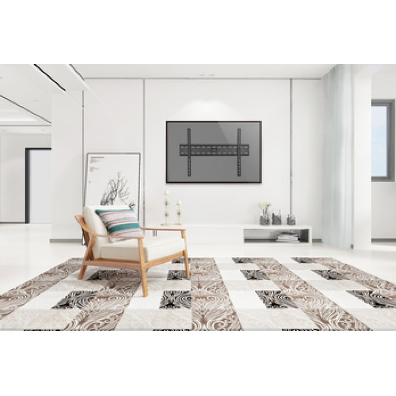 Equip Wandhalterung 37"-70"/1TFT Fest/Slim 1Gelenk 40Kg sw retail