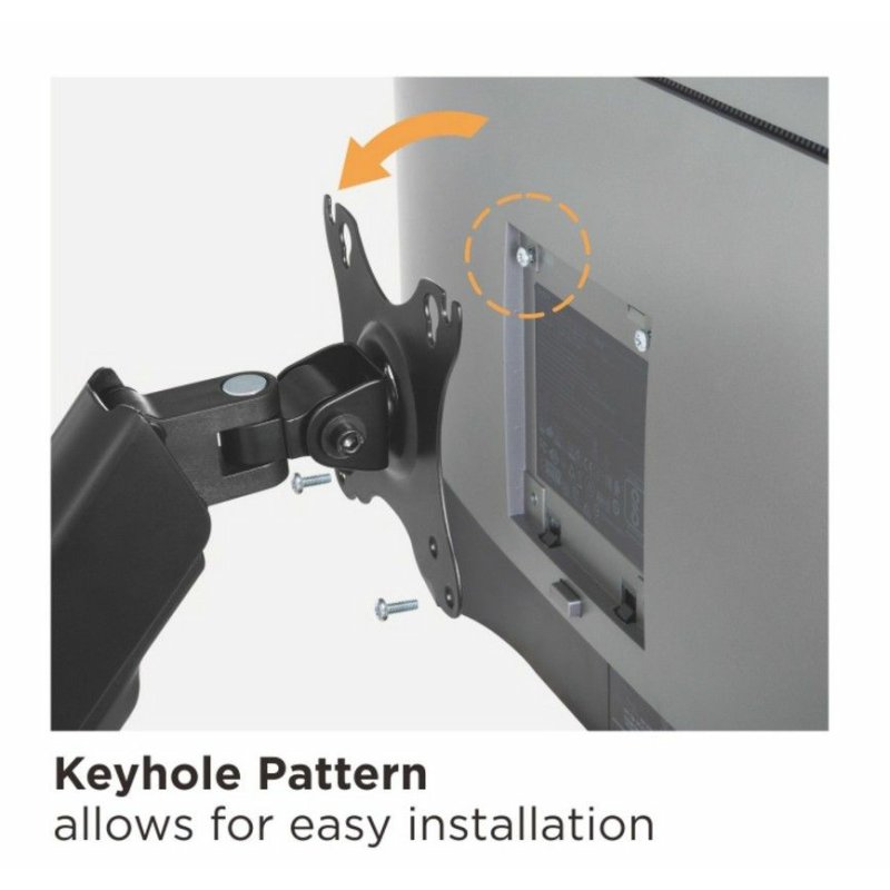 Equip 17"-32" Dual Monitor Wall-Mounted Bracket