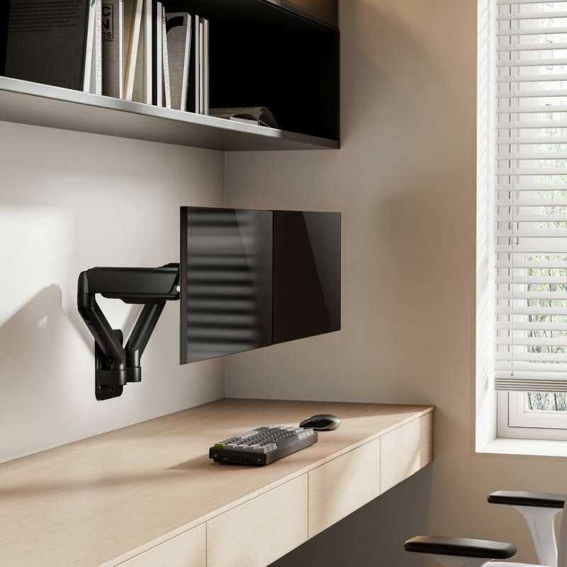 Equip Support mural pour moniteur double 17"-32