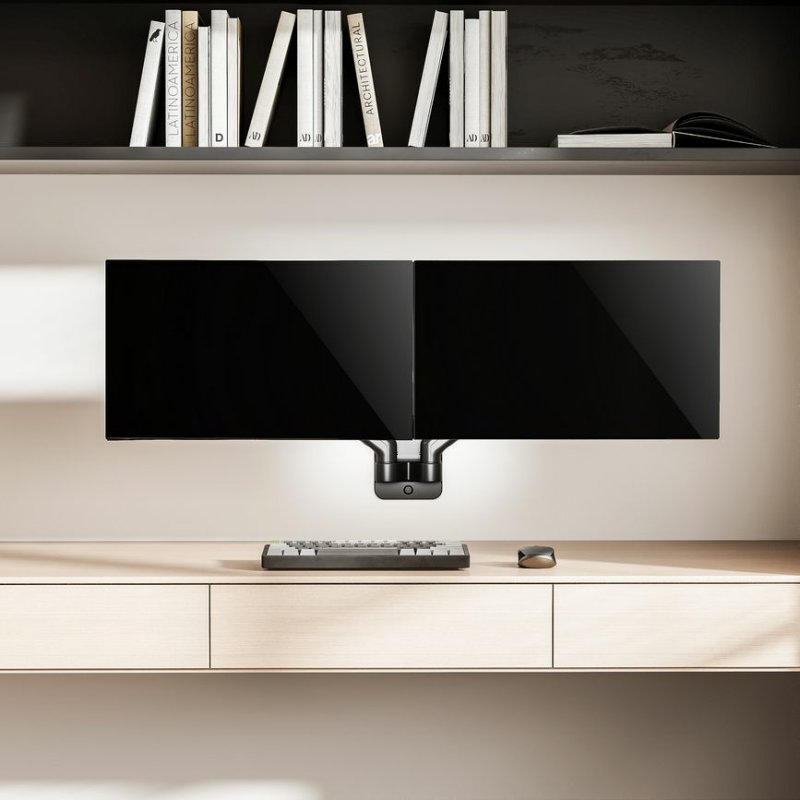 Equip Support mural pour moniteur double 17"-32
