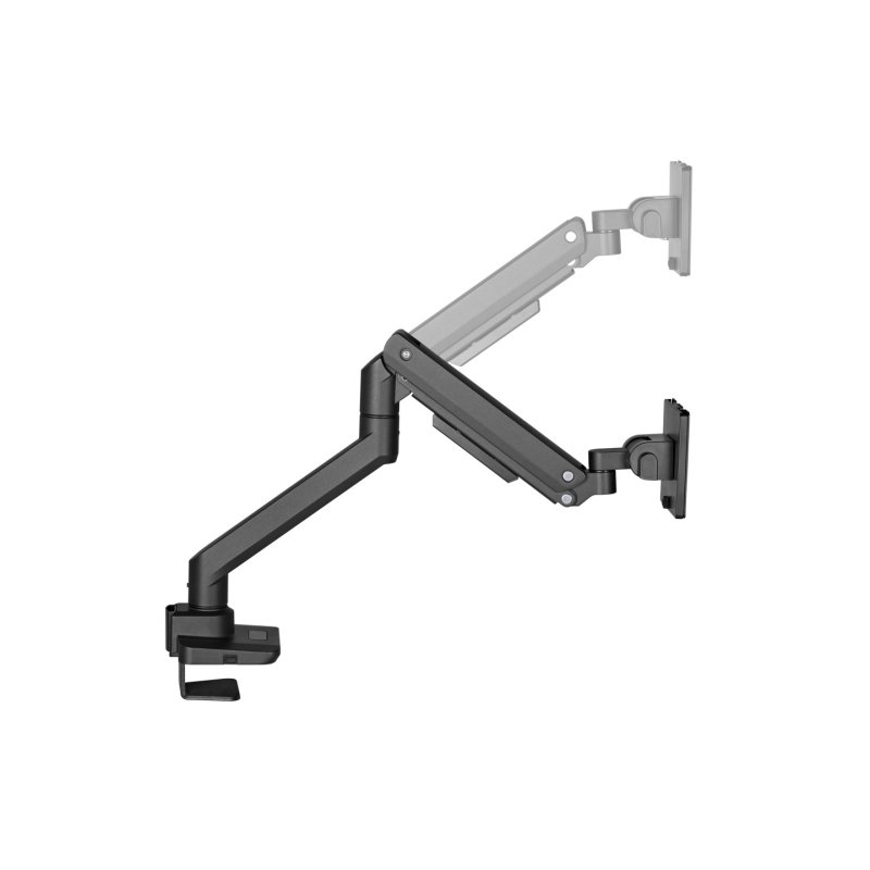 Equip 17"-49" Heavy-Duty Monitor Desk Mount Bracket, Black