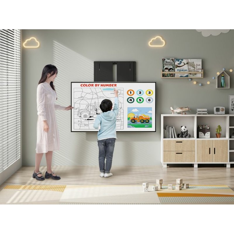 Equip 650346 60« -100 » Support mural TV interactif haut-bas