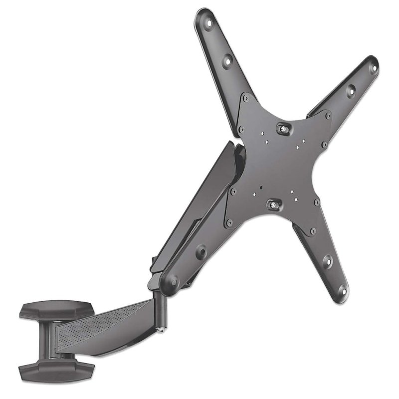 Manhattan Wall Mount for TV & Monitors (Spring Arm 3 pivots), For screens 17" to 55", VESA compatability: all between