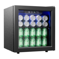 Euhomy BR001-55 37L beverage display cooler (black)
