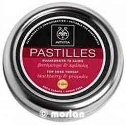 Apivita Blackberry & Propolis Pastilles for Sore Throat 45g