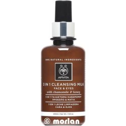Apivita 3 in 1 Cleansing Milk for Face and Eyes with Chamomile and Honey 200ml