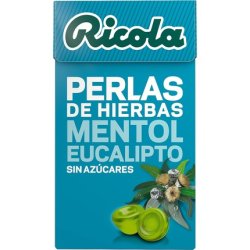 Ricola Eucalyptus Menthol Candy Pearls