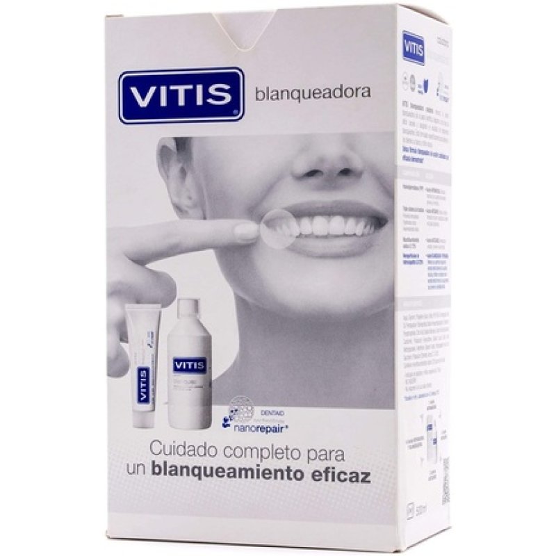 Vitis Whitening Toothpaste and Mouthwash Pack