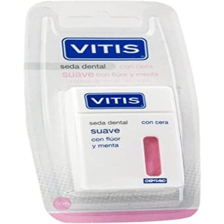 Vitis Soft Dental Floss with Fluoride and Mint 50m 50g