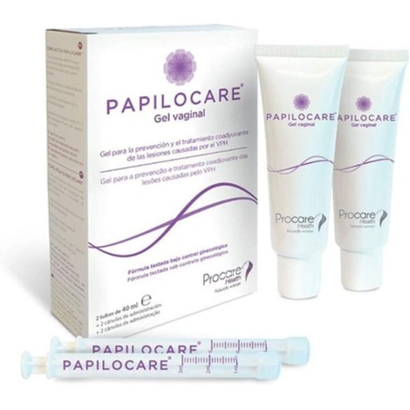 Papilocare Vaginal Gel 40ml - Pack of 2