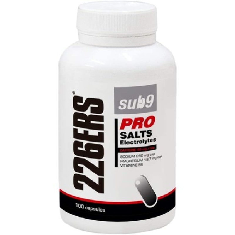 226ERS Sub9 Salts Electrolytes with Vitamins and Ginger 100 Capsules