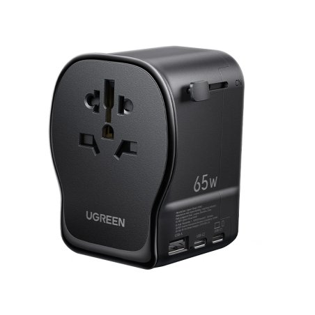 Ugreen 55001 mobile device charger Universal Black, Grey AC Fast charging Indoor