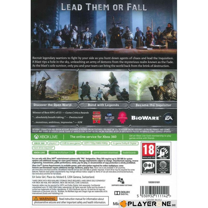 Dragon Age III : Inquisition