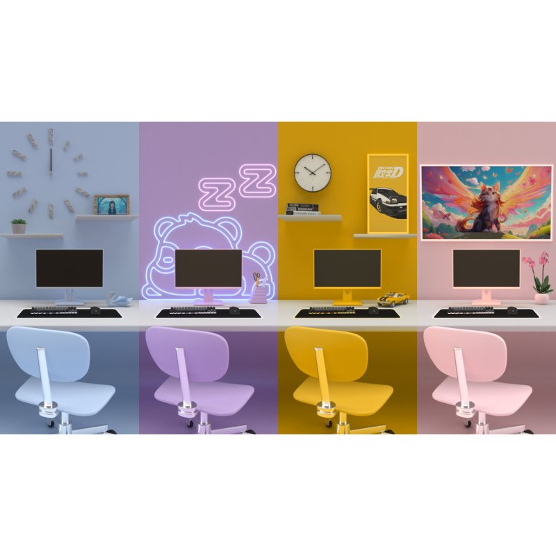 JAPANNEXT JN-I238FHD120F-HSP-W computer monitor 60.5 cm (23.8") 1920 x 1080 pixels Full HD LCD White