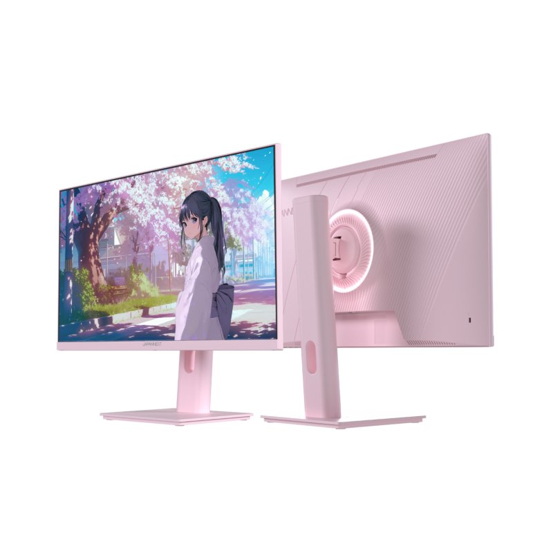 JAPANNEXT JN-I238FHD120F-HSP-PK computer monitor 60.5 cm (23.8") 1920 x 1080 pixels Full HD LCD Pink
